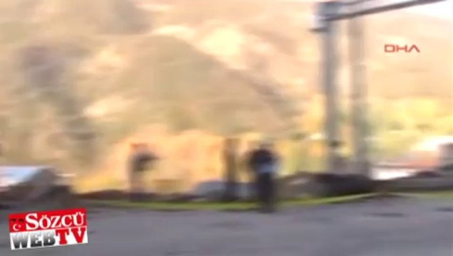 Patlama alanının gündüz görüntüleri