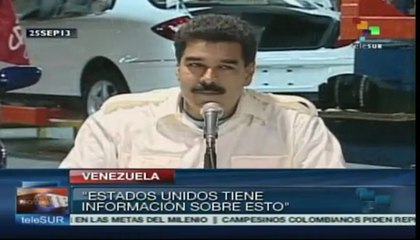 Presidente Maduro denuncia posible agresión en su contra