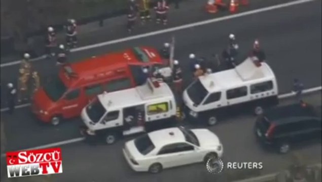 Japonya’da tünel felaketi