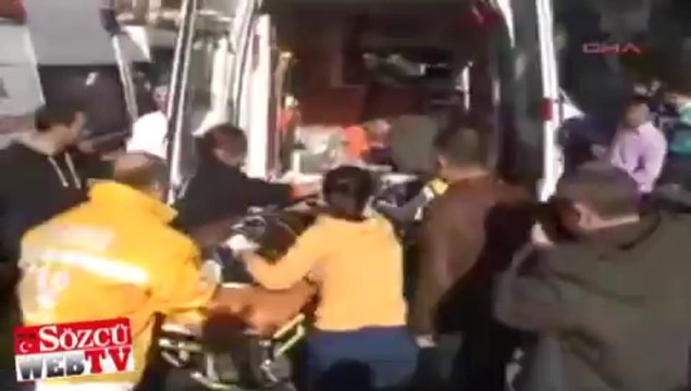 Bu görüntüler Bağcılar’da sadece dakikalar önce çekildi