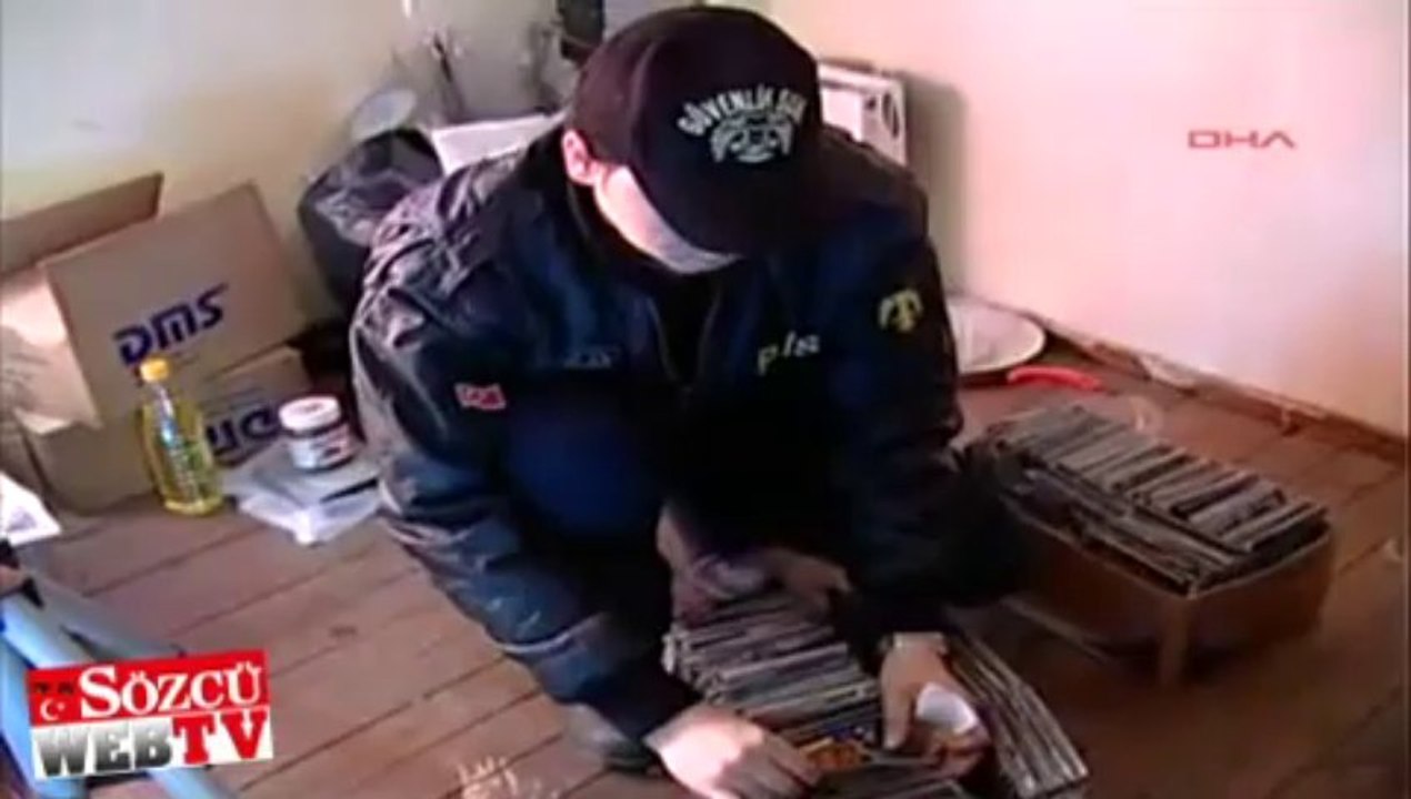 Korsan CD operasyonu