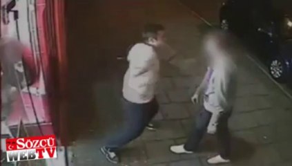 Sokak ortasında çenesini kırdılar