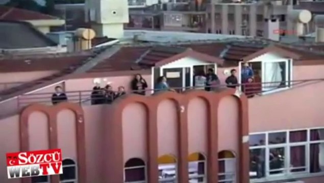 Alanya’da dev hortumlar korkuttu