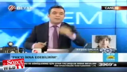 Ayşen Gruda, Beyaz TV’ye verdi veriştirdi