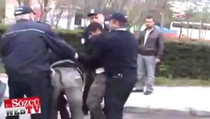 İntihardan vazgeçip birbirlerini dövdüler