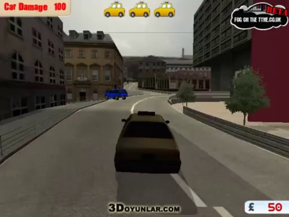 3D Taksi Şoförü | 3D Oyunlar
