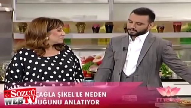 Canlı yayında böyle özür diledi