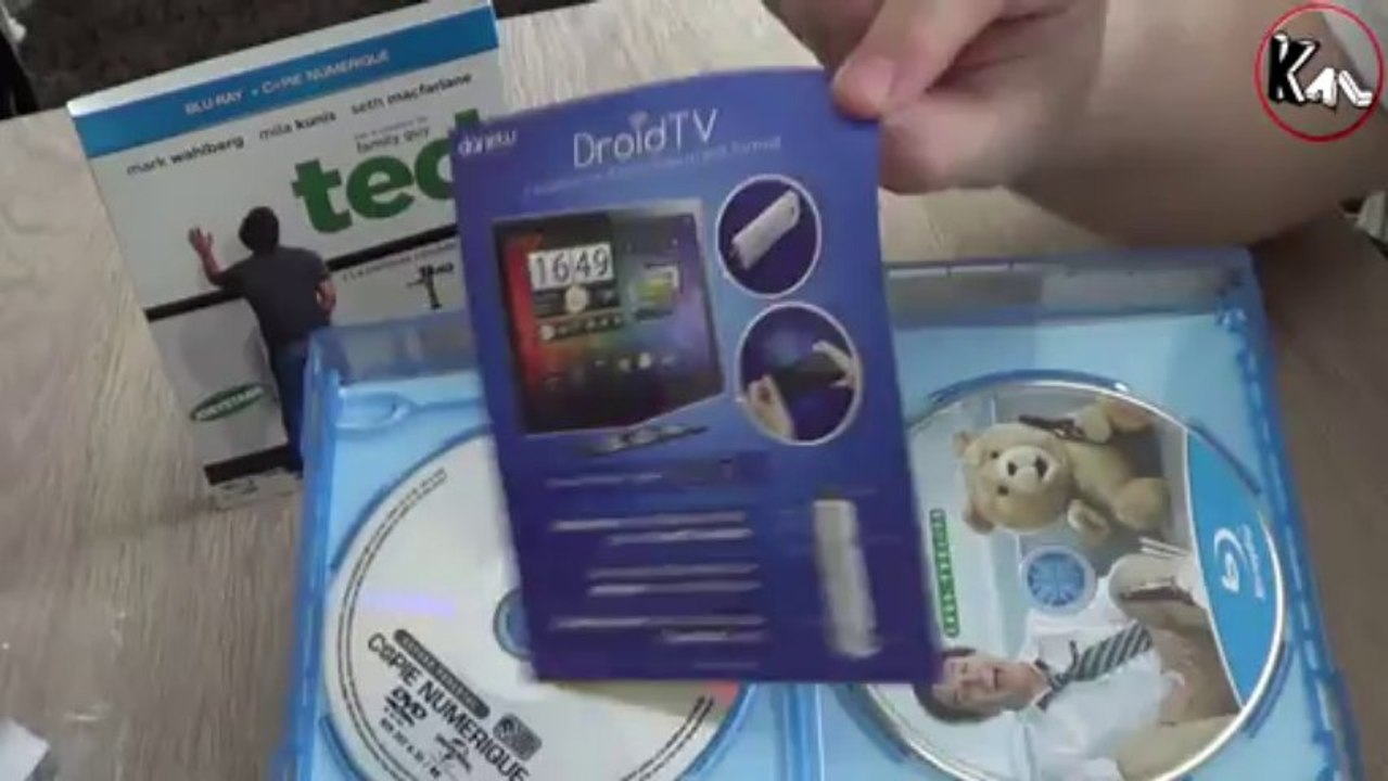 Présentation Bluray Ted (Fr version)