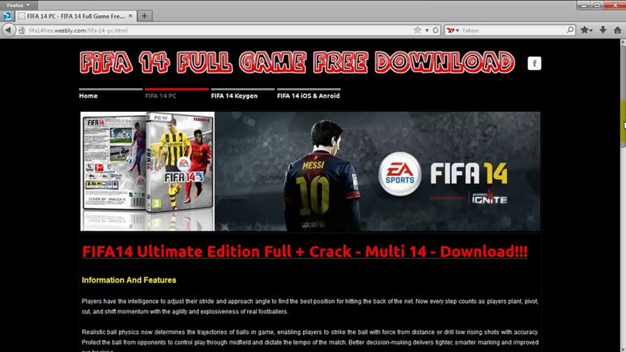How to Download FIFA 14 Full Game Free [PC / PS3 / Xbox 360] [Tutorial]