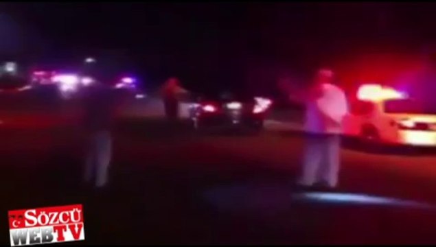 Teksas’taki patlama anı kameralarda