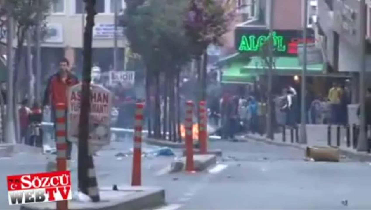 Okmeydanı’nda korsan gösteri