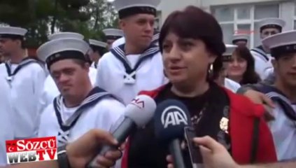 Engellilerin bir günlük askerlik heyecanı