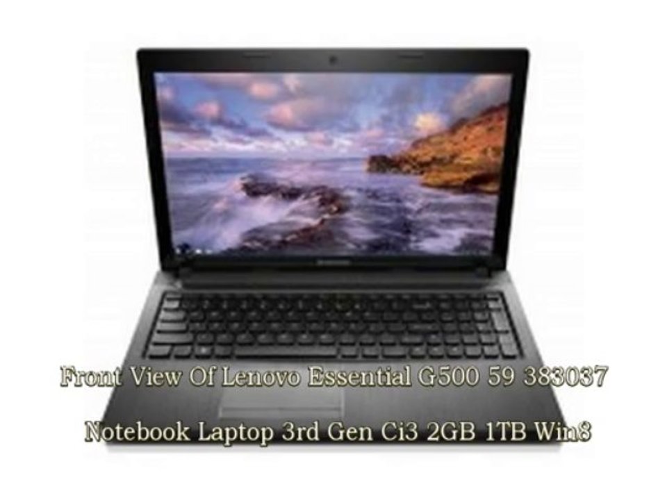 Lenovo Essential G500 (59-383037) Notebook Laptop (3rd Gen Ci3/2GB/1TB/Win8)