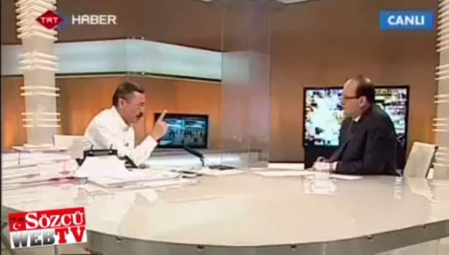 Canlı yayında ağladı!