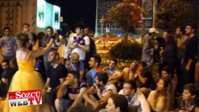 Eylemcilere operalı destek