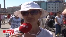Taksim’in ‘Duran’ları Sözcü TV’ye konuştu
