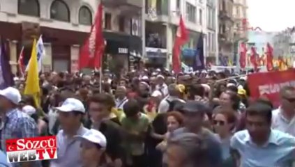 KESK Gezi Parkı’nda