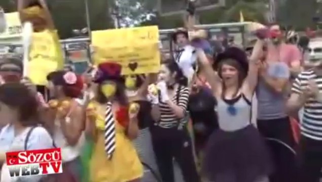 Gezı Parkı’nın renkli eylemcileri