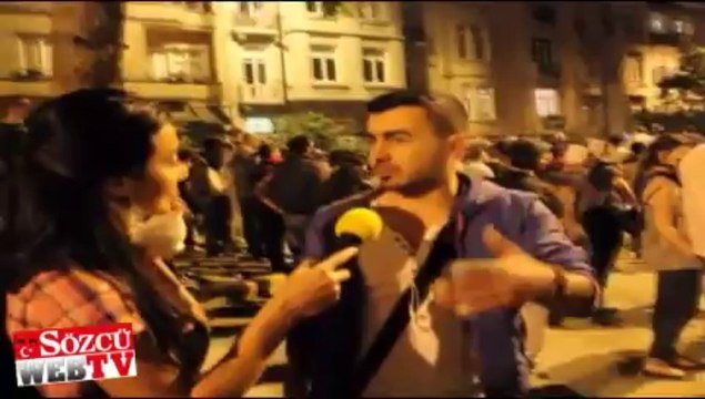 Sözcü WebTV kamerasından “Direniş”