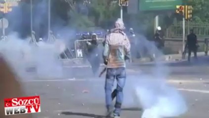 Nişan aldı ve ateş etti