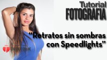 Cómo realizar retratos sin sombras con Speedlights - Tutorial Fotografía