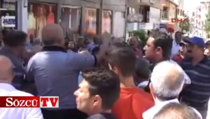 CHP’lilerle AKP’liler birbirlerini yumrukladı