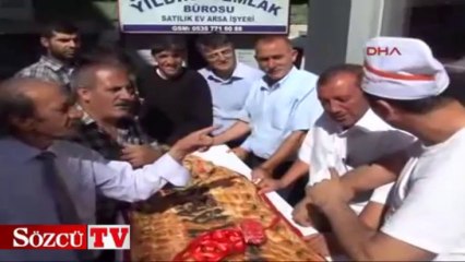 Bu pide 200 liraya satıldı