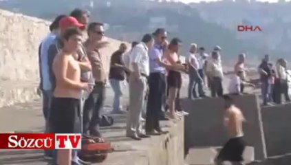 Kızlara hava atarken öldü