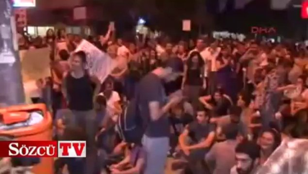 Saldırıyı protesto ettiler