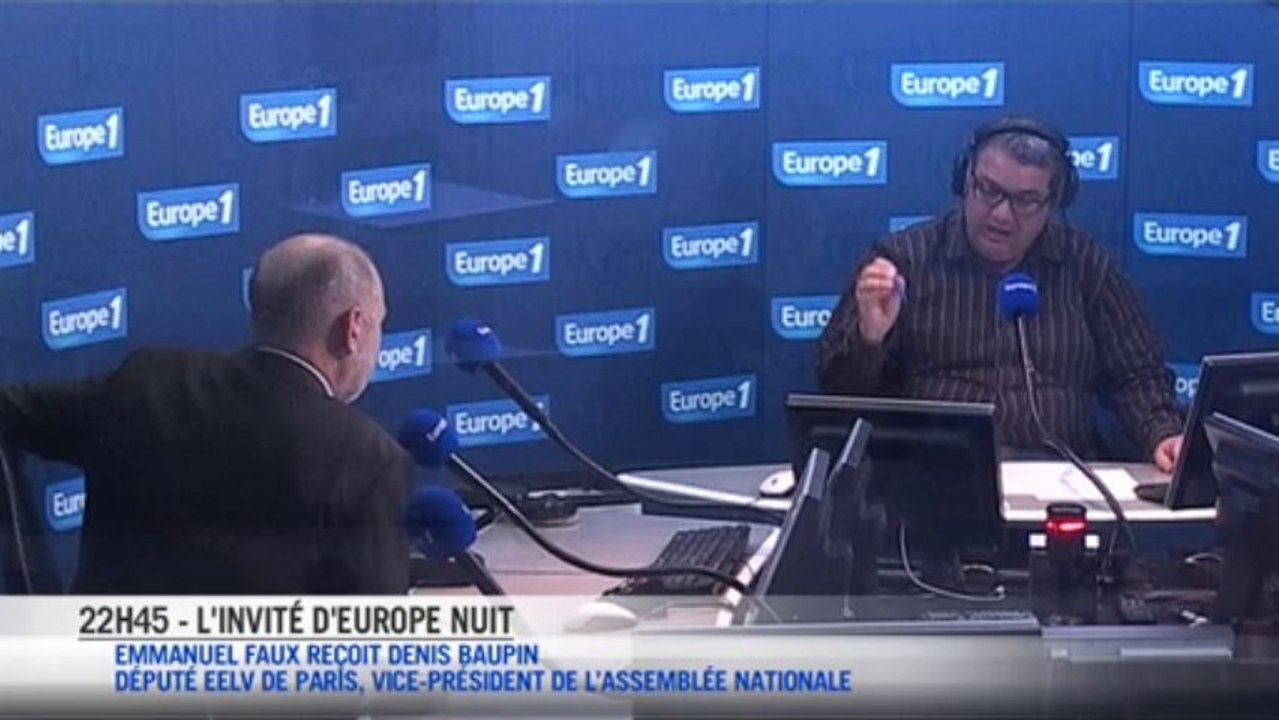 L'invité d'Europe Nuit : Denis Baupin