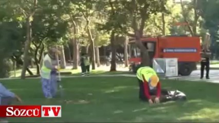 Gezi Parkı’nda hareketlilik