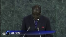 ONU : Mugabe condamne les sanctions imposées à son pays