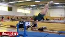 87′lik rekortmen jimnastikçi