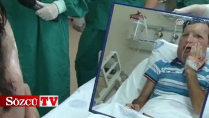 İlk kez yüzünü gördü