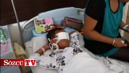 Organ tacirleri çocuğu kaçırıp,gözlerini oydular