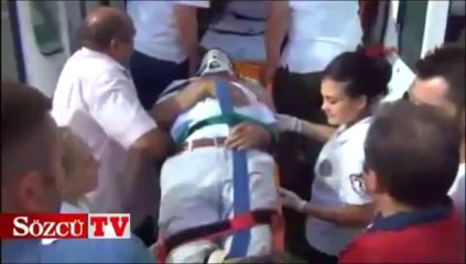 Belediye Başkanı’na otomobil çarptı