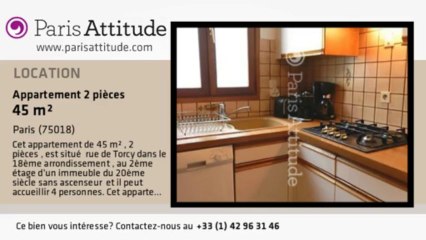 Appartement 1 Chambre à louer - Marx Dormoy, Paris - Ref. 8164