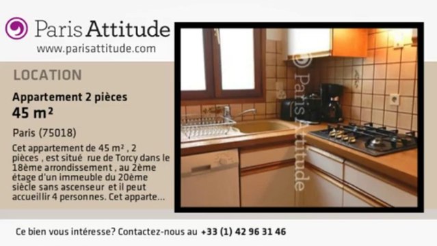 Appartement 1 Chambre à louer - Marx Dormoy, Paris - Ref. 8164