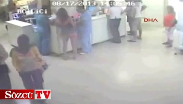 Doktor ve tıp teknikerini darp ettiler