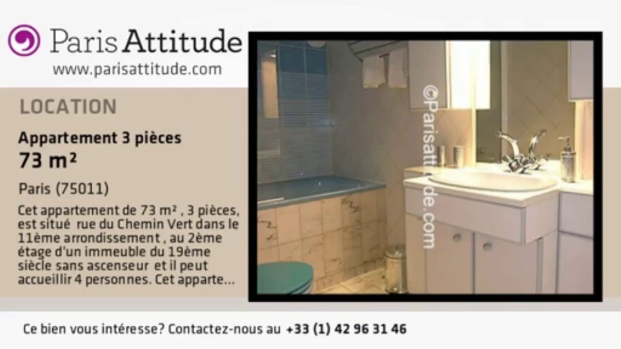 Appartement 2 Chambres à louer - Voltaire, Paris - Ref. 7670