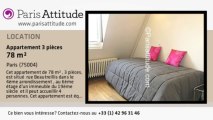 Appartement 2 Chambres à louer - Place des Vosges, Paris - Ref. 7488