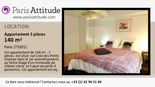 Appartement 2 Chambres à louer - Palais Royal, Paris - Ref. 8319