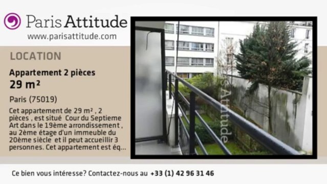 Appartement 1 Chambre à louer - Buttes Chaumont, Paris - Ref. 7982