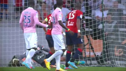 But Salomon KALOU (12ème) - LOSC Lille - Evian TG FC (3-0) - 2013/2014