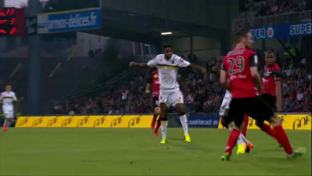 But Cédric BAKAMBU (47ème) - EA Guingamp - FC Sochaux-Montbéliard (5-1) - 2013/2014