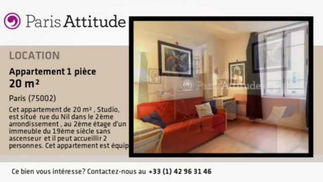 Appartement Studio à louer - Montorgueil, Paris - Ref. 8414