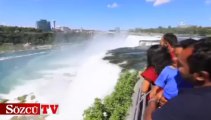 Niagara Şelaleleri en yoğun günlerini yaşıyor