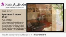 2 Bedroom Apartment for rent - Strasbourg St Denis, Paris - Ref. 980