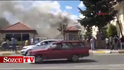 Mühimmat deposundaki patlama