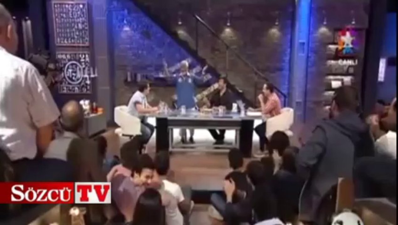 Canlı yayında Fedon’dan ayıp hareket